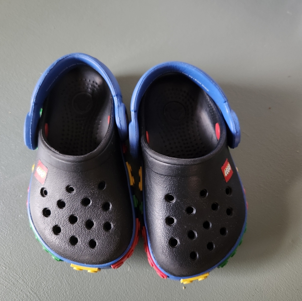 Lego Toddler Crocs Size 4c - Picture 2 of 5